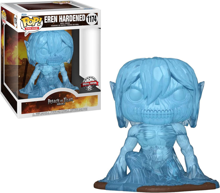 POP Funko Deluxe: Attack on Titan S3 - Eren Hardened (Special Edition) #1174 Vinyl Figure