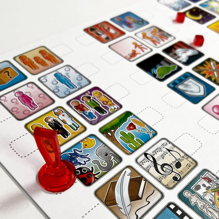 Asmodee - Konzept, Brettspiel, 4-12 Spieler, 10+ Jahre, italienische Ausgabe Konzept Singles, Konzep