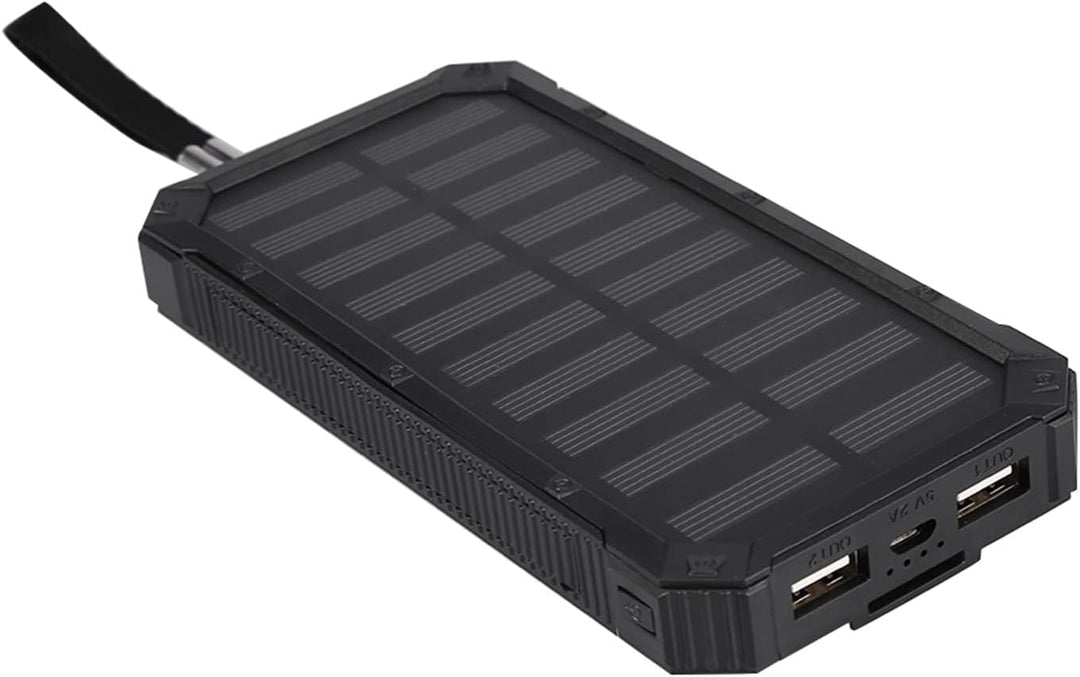 GOTOTOP Solar-Powerbank 20000mAh Mit USB-C PD Schnellladung Externes Ladegerät Tragbar Für Camping U