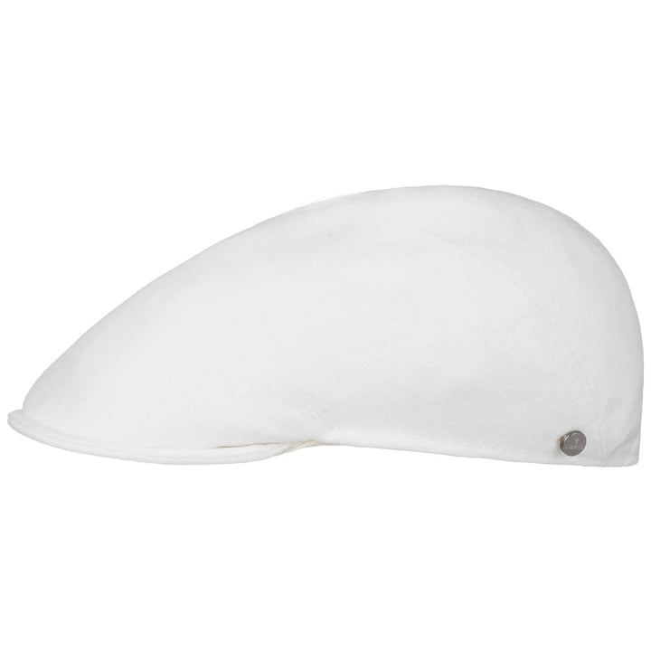 LIERYS Elegantes Design: Die melierte dunkelblaue Flatcap besticht durch ihre frische Ausstrahlung u