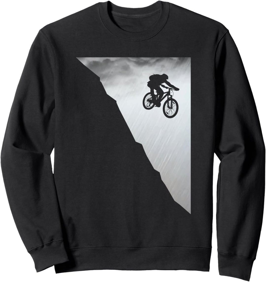 Mountainbike Downhill Vintage MTB Downhill Fahrrad Geschenk Sweatshirt