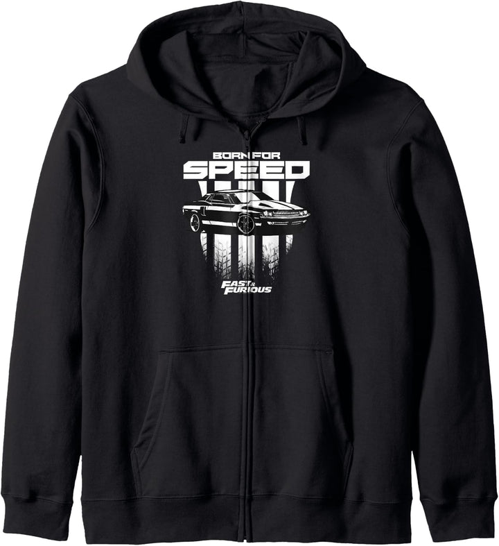 Fast & Furious Vintage Born For Speed Kapuzenjacke