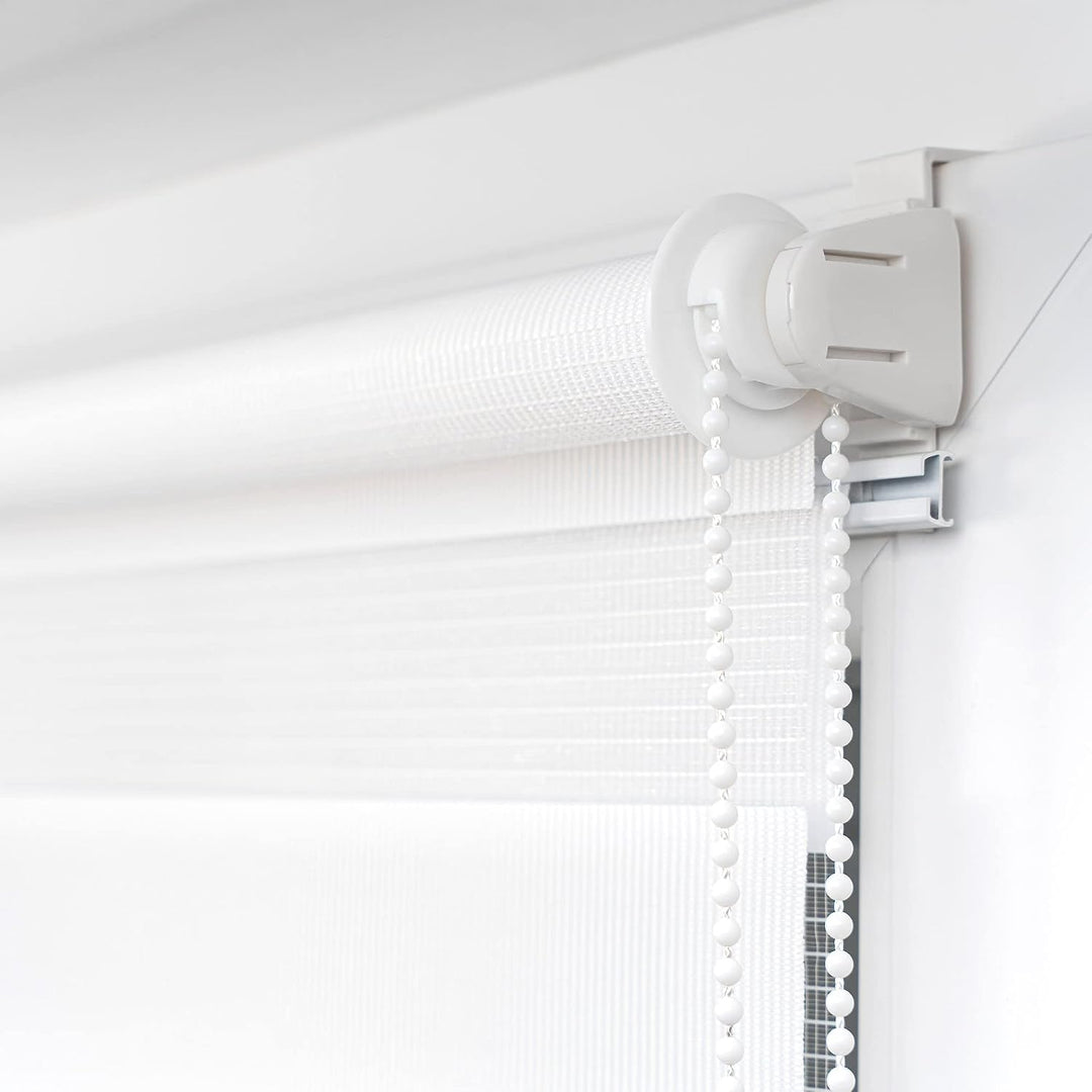 Victoria M. Doppelrollo Klemmfix Duo-Rollo Klemmmontage ohne Bohren für Fenster und Tür Lichtdurchlä