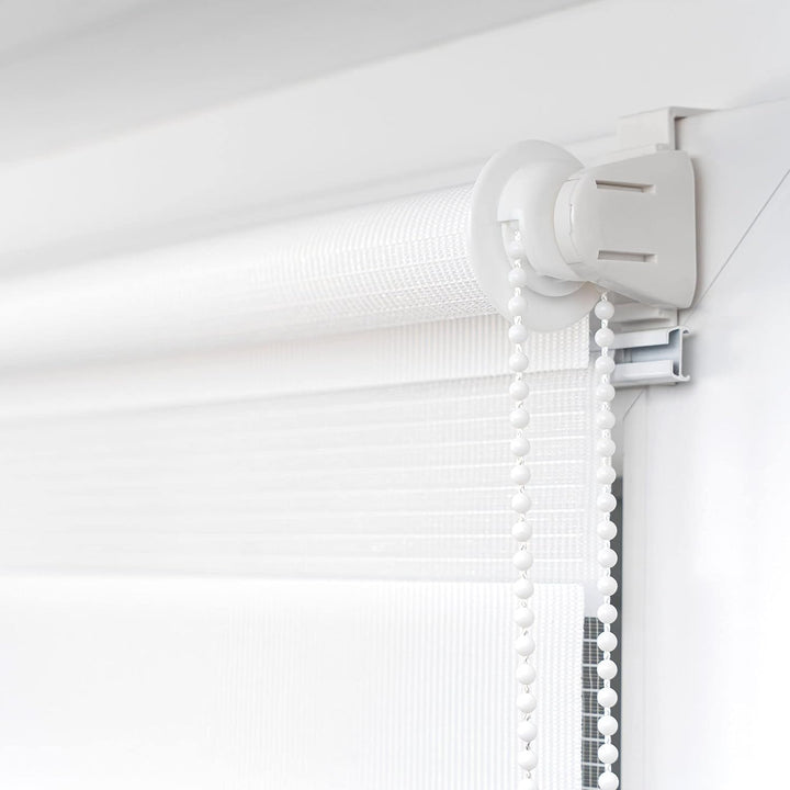 Victoria M. Doppelrollo Klemmfix Duo-Rollo Klemmmontage ohne Bohren für Fenster und Tür Lichtdurchlä