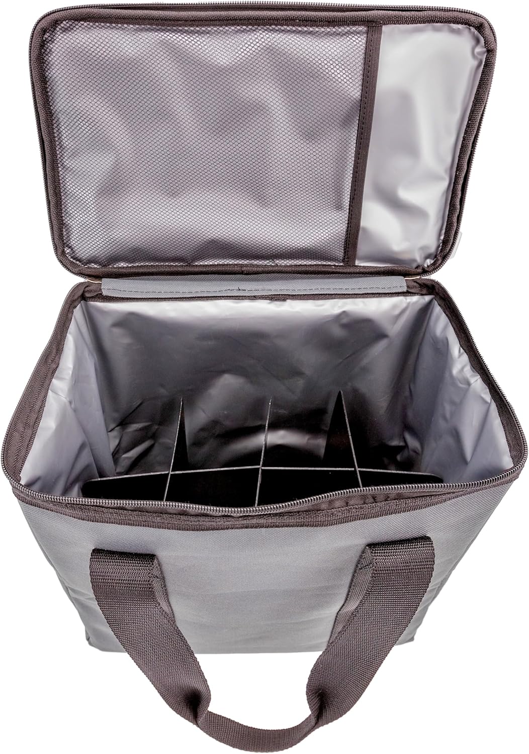 Bier Kühltasche - mit Trenneinsatz für Bierflaschen - Männerhandtasche