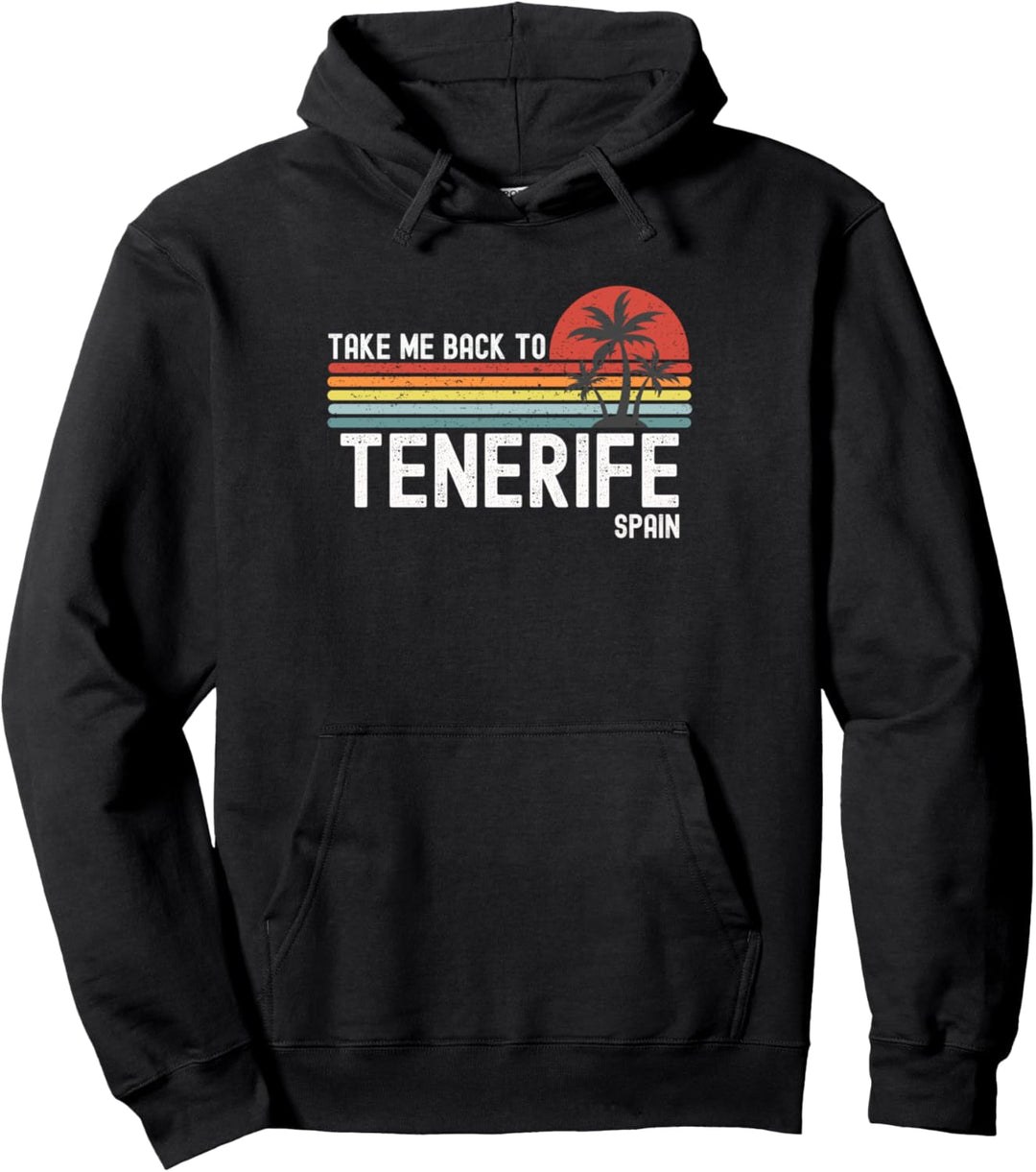 Bring mich zurück nach Teneriffa Spanien - Vintage Vacation Pullover Hoodie