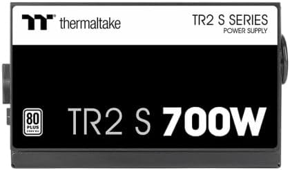 Thermaltake TR2 S 700W | PC-ATX-Netzteil | 80-Plus | leiser 120 Lüfter | EU zertifiziert | schwarz,