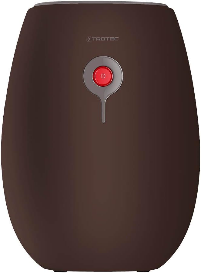 TROTEC Luftentfeuchter elektrisch TTP 1 E – Leistung 0,22 L/Tag – 5 m² / 12,5 m³ – Raumentfeuchter b