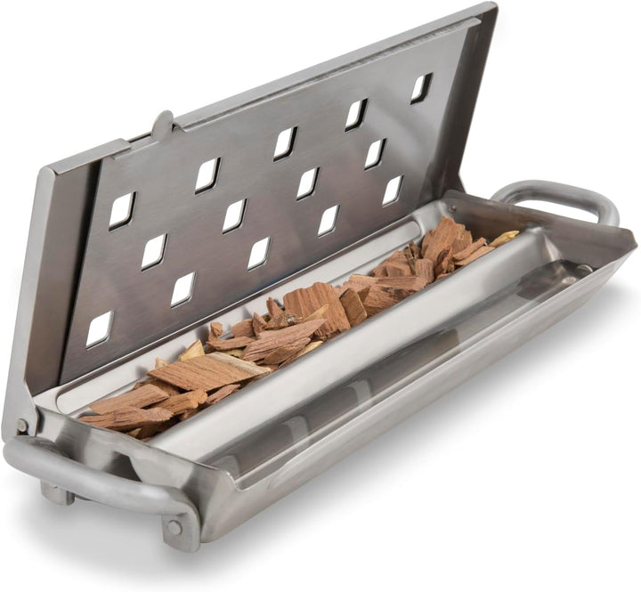 Broil King Grill-/Grillzubehör, Smokerbox Premium, edelstahl, 5 x 5 x 5 cm, 60190, Silber