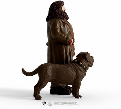 schleich 42638 Hagrid & Fang, ab 6 Jahren, Harry Potter - Spielfigur, 8 x 11,5 x 13 cm, Mehrfarbig/M