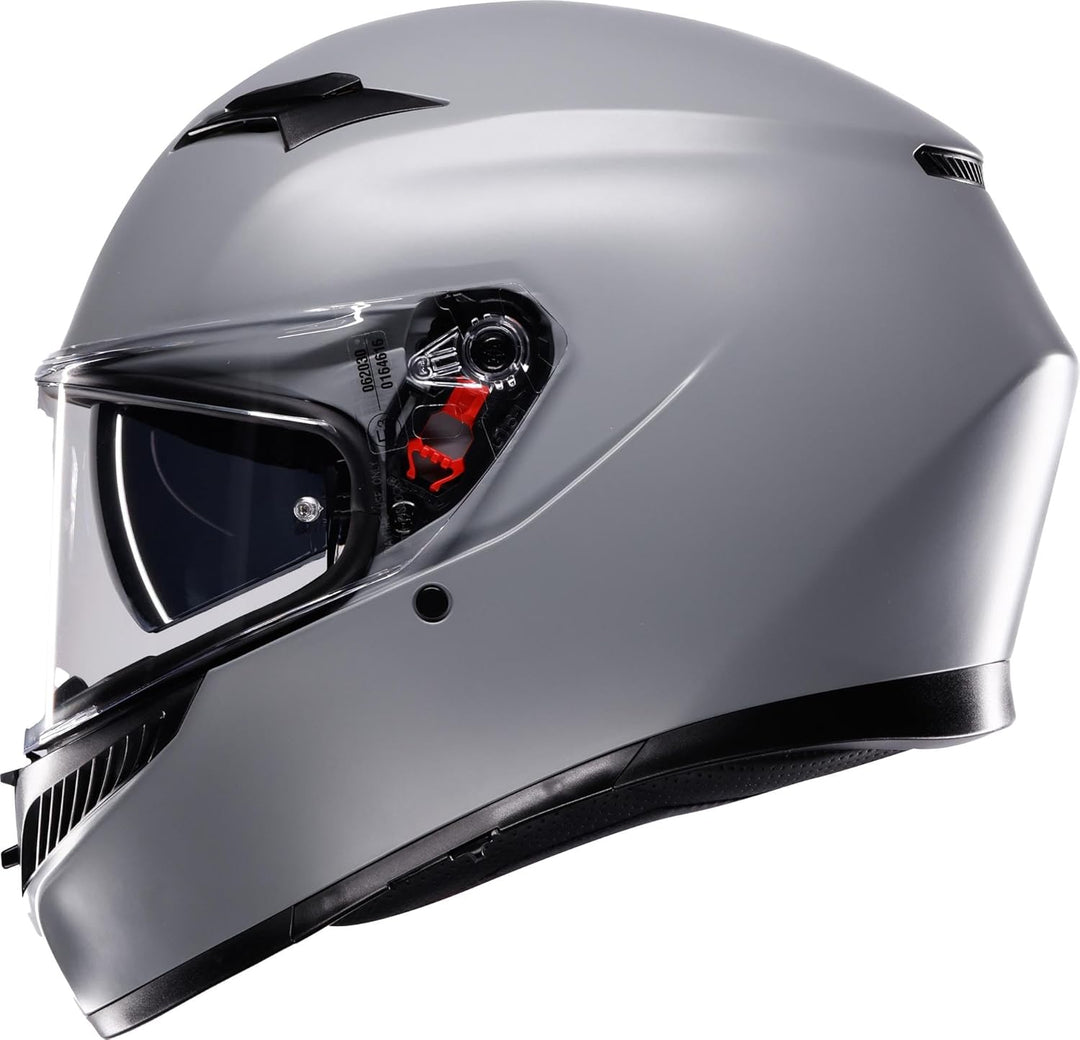 AGV K3 Mono Helm, grau, M (57/58) M Grau, M Grau