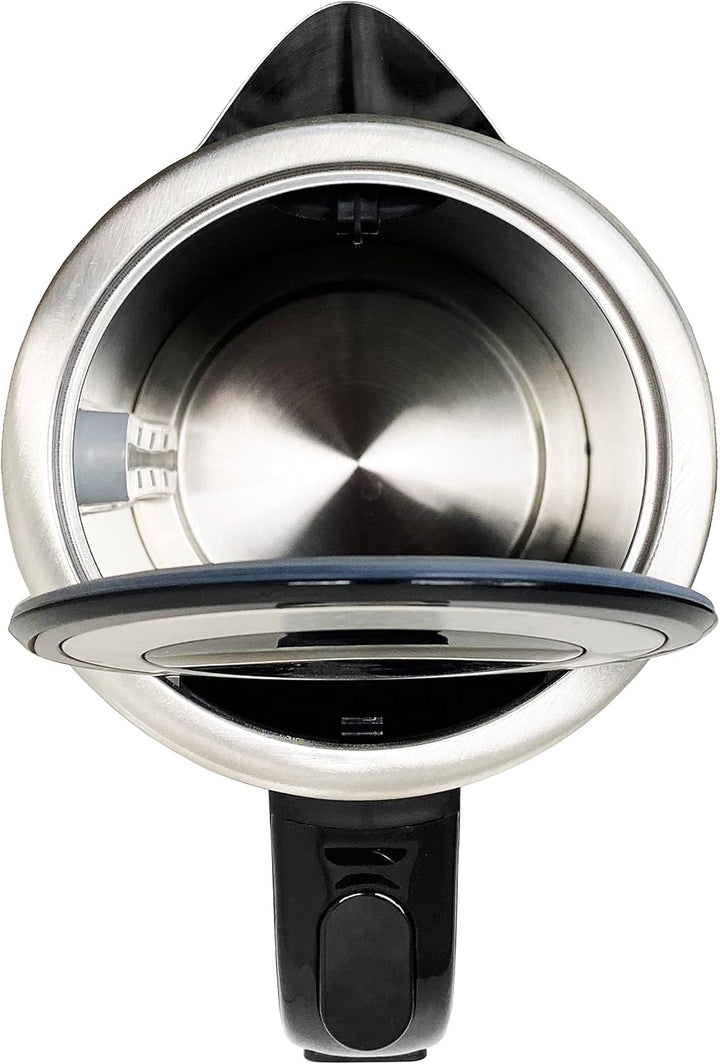 Silva-Homeline KL-T 2200 Edelstahl-Wasserkocher Control und beleuchteter Füllstandsanzeige, 5 wählba