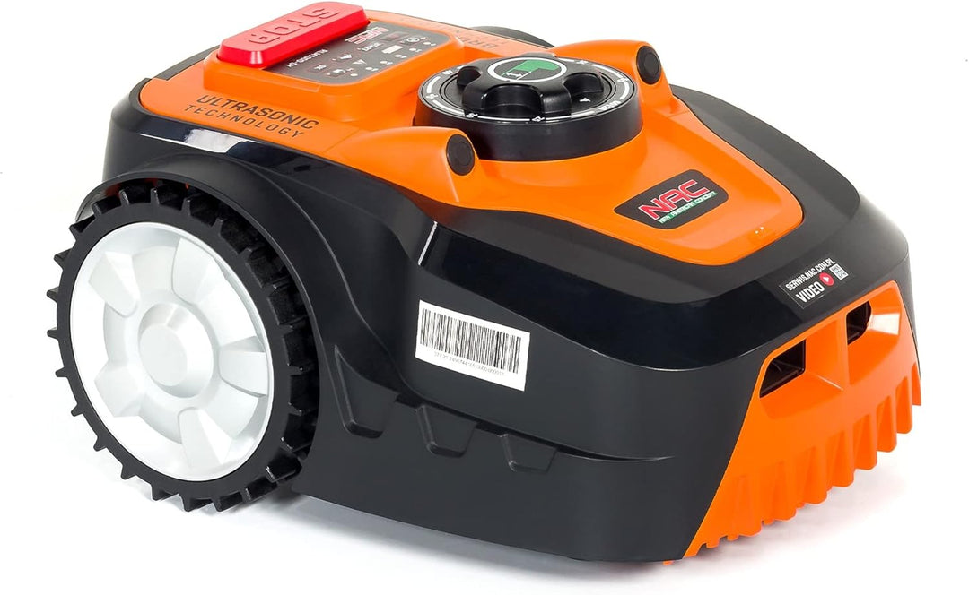 NAC NEW AMERICAN CONCEPT Rasenmäher Roboter 20V, Schnittbreite 18cm, Rasenflächen 1000qm, Schnitthöh