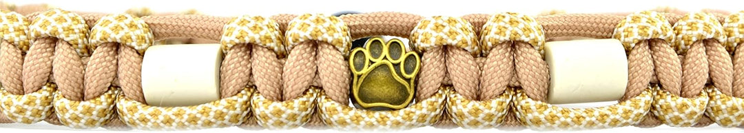 EM-Keramik-Halsband für Hunde &amp; Katzen - Massanfertigung EM-Band Original US-Paracord (61-70 cm, Bei