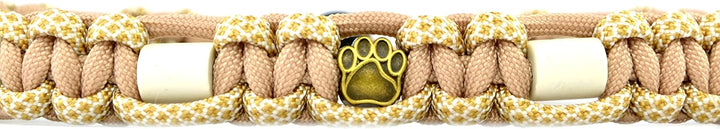 EM-Keramik-Halsband für Hunde &amp; Katzen - Massanfertigung EM-Band Original US-Paracord (61-70 cm, Bei