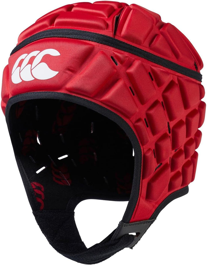 Canterbury Unisex Raze Rugby-Kopfschutz, Scrum-Kappe, vollständige Abdeckung, weich eingefasster Kin