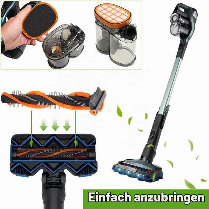 6+1 Stück Filter für Philips SpeedPro Max Akkusauger, FC5005/01 Ersatzfilter Zubehör für Philips FC6