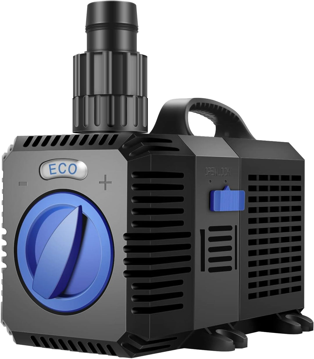 everfarel 5200L/H Super Eco Teichpumpe Pumpe Bachlaufpumpe Wasserpumpe 40W,Aufzug 4.8 m 5200 L/H