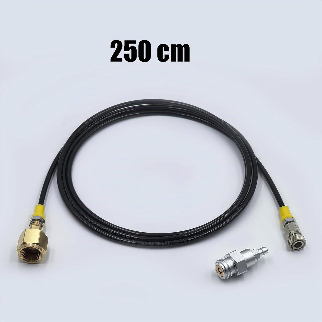 DRYHTEN Soda Wasser Maker Maschine Kohlendioxid Füllstation Adapter TR21-4 für externen CO2 Tank mit