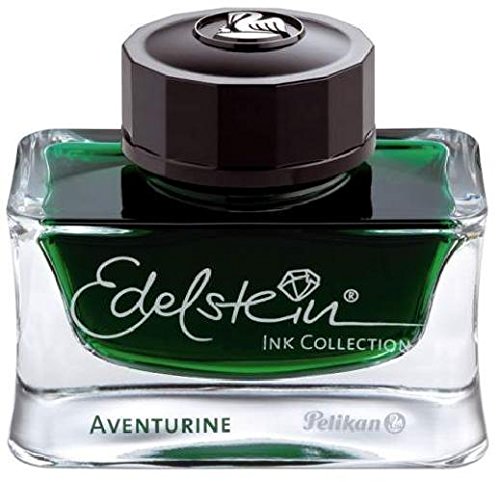 Tintenglas 50ml Aventurin grün PELIKAN 339366 Edelstein EIGR