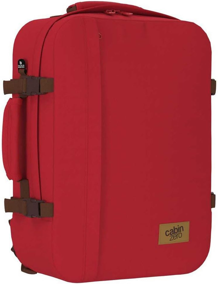 Cabin Zero Unisex Rucksack 36x51x19 London Red, 36x51x19 London Red