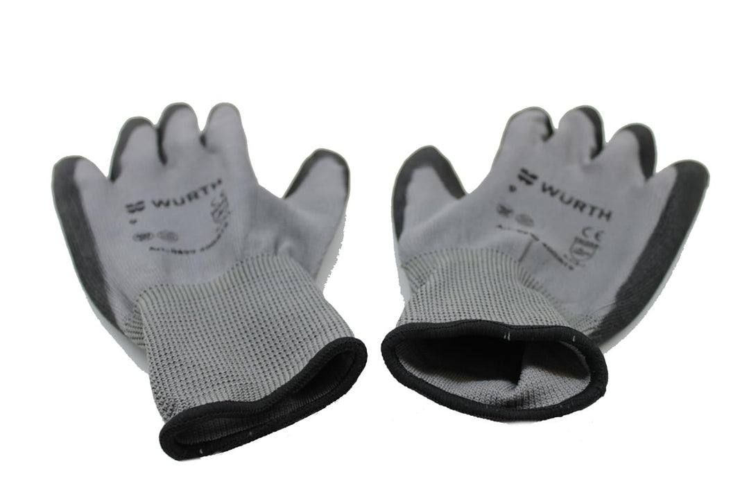 Würth Montagehandschuhe 12 Paar Gr. 9 Economy Mechaniker Arbeitshandschuhe Bauhandschuh Nylonhandsch
