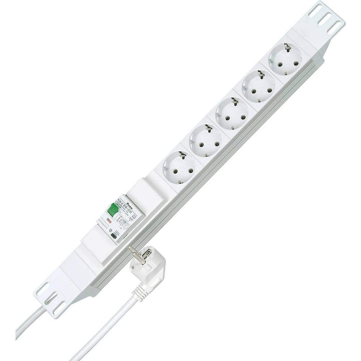 Kopp 938504012 PROFIversal 5-fach mit Schutzk.-Std. mit FI/LS-Schutzschalter RCB, 45 Grad gedr. Töpf
