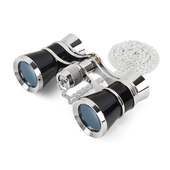AOMEKIE Opernglas Theaterglas 3er Vergrösserung Mini Klein Kompakt Feldstecher Fernglas mit Kette fü