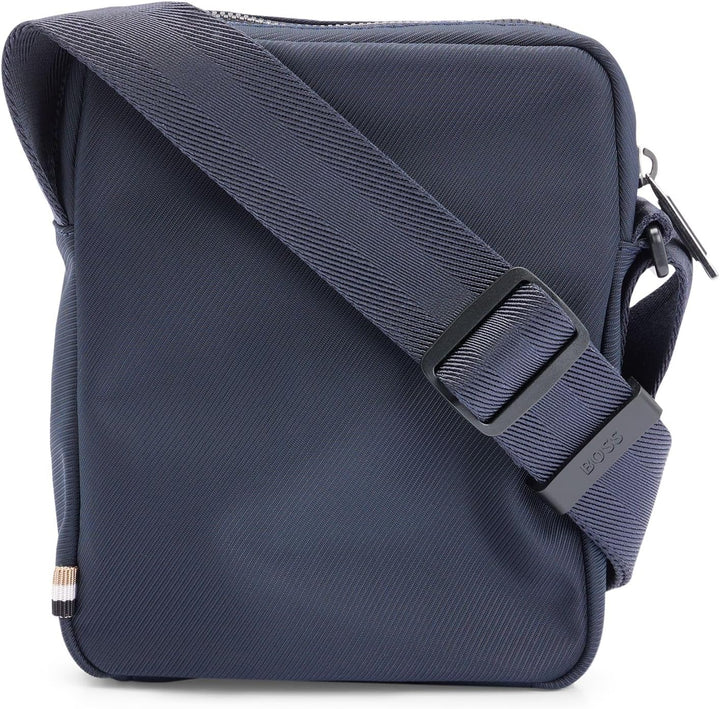 BOSS Umhängetasche Schultertasche Crossbag Catch 2.0DS_NS zip Dark Blue401, Dark Blue401
