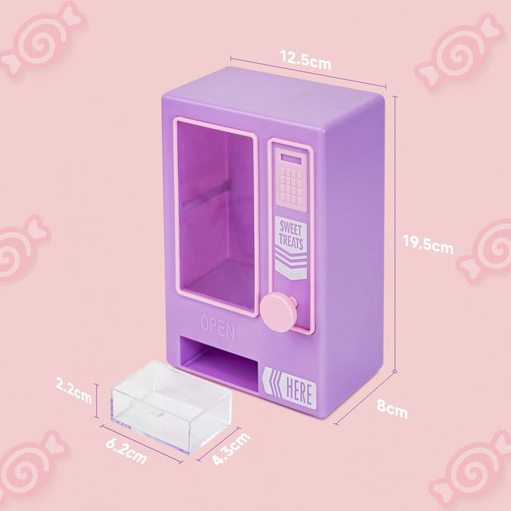 YOBRO Süssigkeitenautomat, süsser Wending Machine für den Schreibtisch, manuelle Süssigkeitenmaschin