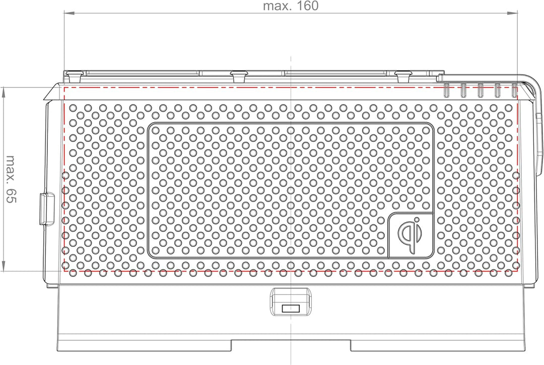 inbay 241320-52-1 Ablagefach VW Passat (B8) 2014, One Size