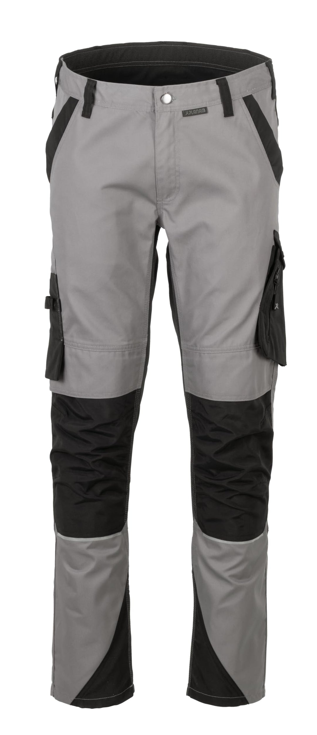 Planam Herren Cargo Norit Herren Bundhose 48 Zink/Schwarz, 48 Zink/Schwarz