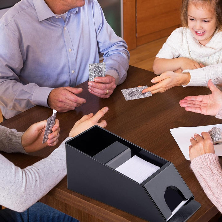 Generisch Kartenschuh, Kartenhändler | 4/6-Deck-Poker-Dealer-Halter,Wiederverwendbare Brettspiel-Unt