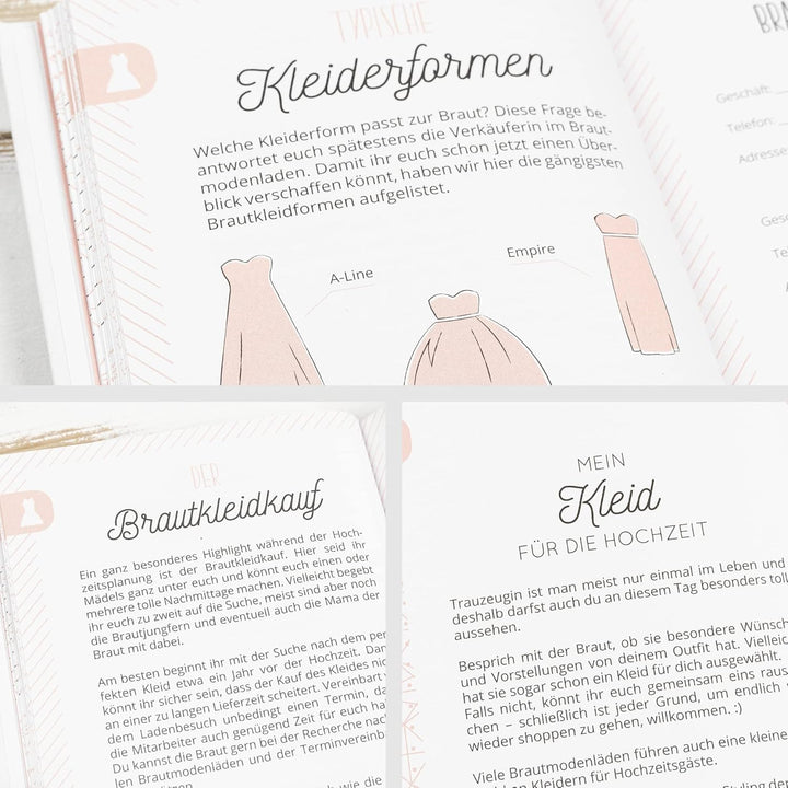 Trauzeugin Planer, Trauzeugin Geschenk, Der Planer für die Trauzeugin, Trauzeugin fragen - Willst du