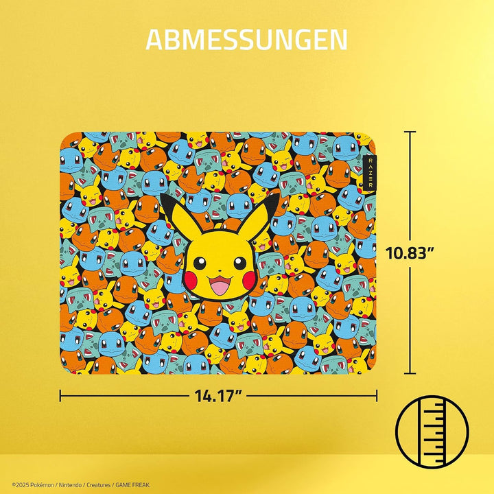 Razer Gigantus V2 Pokémon Edition - Weiche Gaming-Mausmatte für Geschwindigkeit und Kontrolle - Mikr