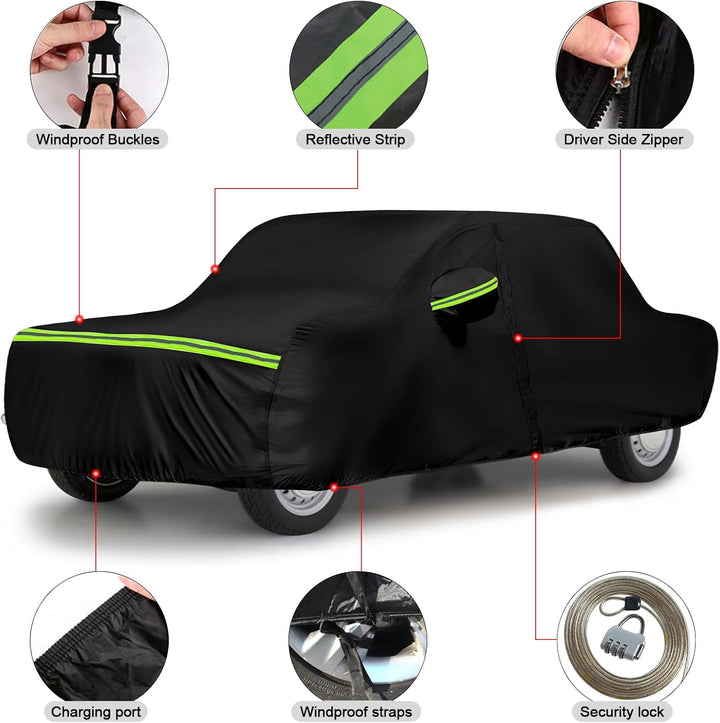 Vollgarage Autoabdeckung Ersatz für 128 1969-1990, Auto Abdeckplane Autogarage Ganzgarage, Atmungsak
