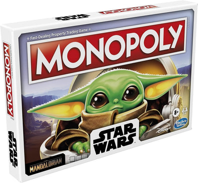 Monopoly: Star Wars The Child Edition Board Game for Families and Kids Ages 8 and Up, Featuring The