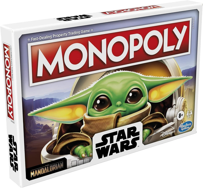 Monopoly: Star Wars The Child Edition Board Game for Families and Kids Ages 8 and Up, Featuring The