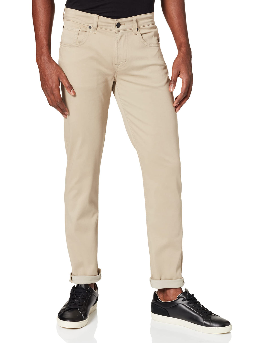 7 For All Mankind Herren Hose 30 Grau, 30 Grau