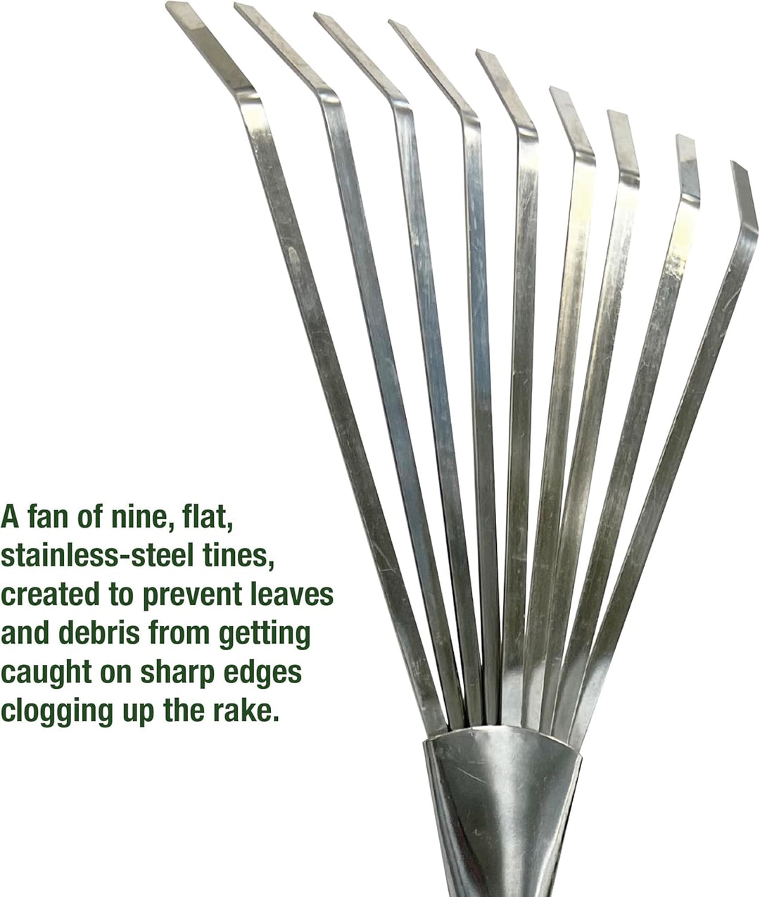 Spear & Jackson 5200KEW Kew Gardens Mini-Beetrechen – Schmaler Handrechen mit Edelstahlzinken, ideal