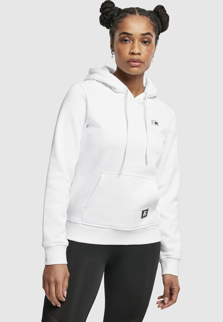 STARTER BLACK LABEL Damen Kapuzenpullover, Weiss