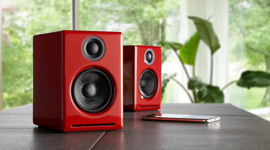 Audioengine A2+ Plus Wireless Speaker Bluetooth | Desktop Monitor Speakers | Home Music System aptX