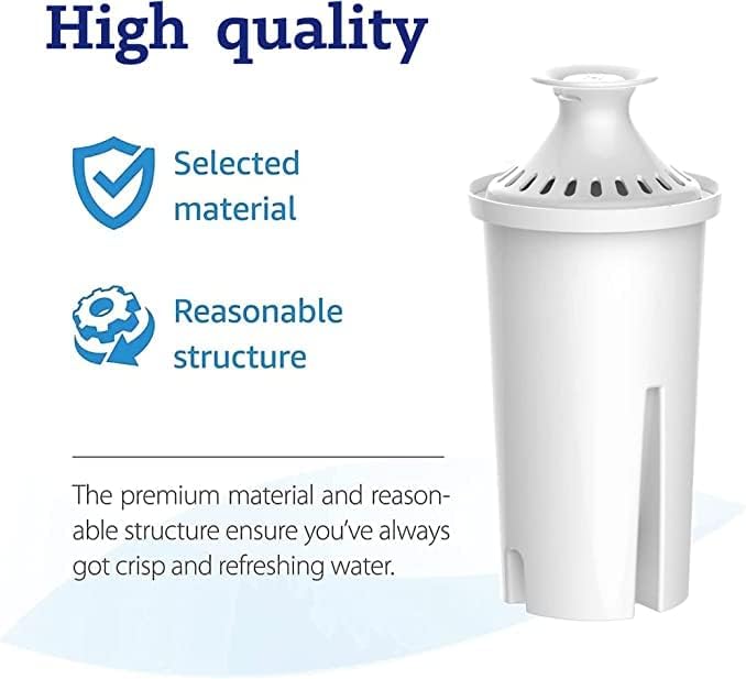 Waterdrop TÜV SÜD, NSF-zertifizierte Filterkartusche, Ersatz für Brita® Classic OB03, Mavea 107007,