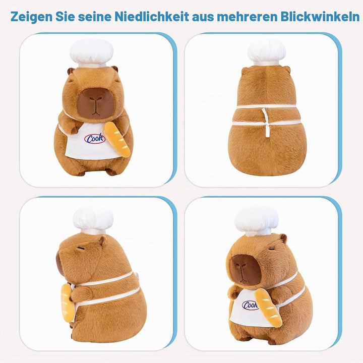 shownicer Plüschtier Capybara Kuscheltier Stofftier Kawaii Capybara Plüsch Kissen Spielzeug Geschenk