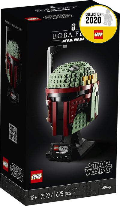 LEGO 75277 Star Wars Boba Fett Helm, Schaustück, Bauset zum Sammeln für Erwachsene, Geschenksidee fü