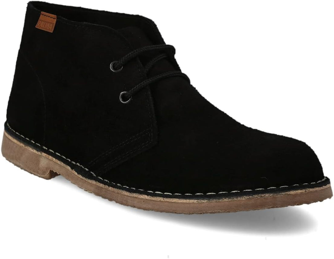 Safari Desert Boot aus WildLeder für Damen und Herren. Schuhe aus Spanien. Chukka Stiefeletten Schuh