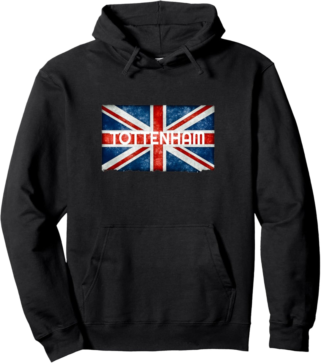 Flagge von Tottenham England Pullover Hoodie
