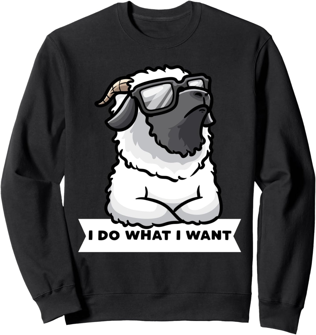 Sturen Walliser Schwarznasenschaf Schafe Sweatshirt