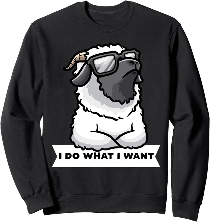 Sturen Walliser Schwarznasenschaf Schafe Sweatshirt