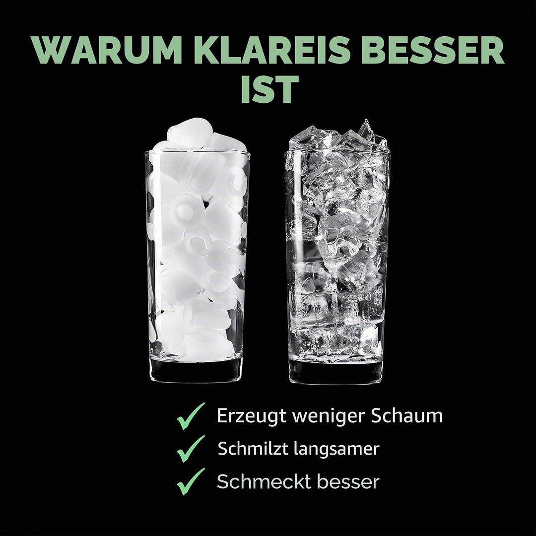 Luma Komfort im200ss tragbar klar Ice Maker, 28-pound